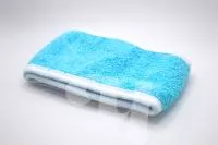 Повязка для волос махровая на липучке, 9х62 см, Бирюза, 1 шт/упк